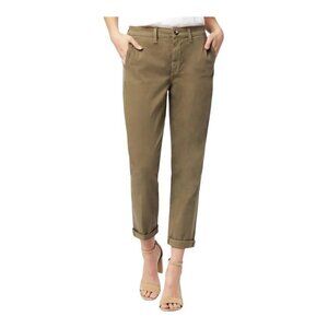Sam Edelman Womens Morrison Trousers~Size 8/29~Olive Green Classic Ankle L8 05